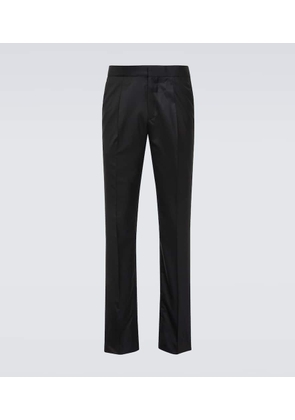 Brunello Cucinelli Wool and silk twill pants
