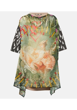 Vivienne Westwood Swing printed cotton top