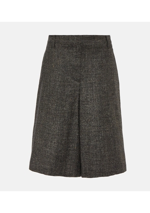 Brunello Cucinelli Wool-blend bermuda shorts