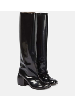 Dries Van Noten Leather knee-high boots