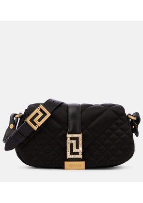 Versace Greca Goddess Mini satin shoulder bag