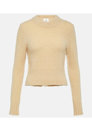 Ami Paris Alpaca and wool-blend sweater