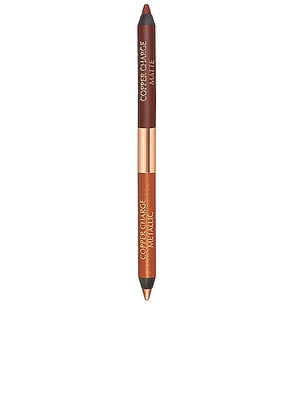 Charlotte Tilbury Eye Colour Magic Liner Duo in Copper Charge - Metallic Copper. Size all.