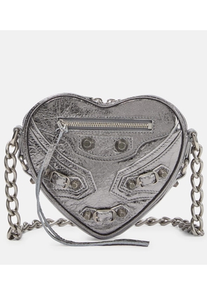 Balenciaga Le Cagole Heart Mini leather crossbody bag