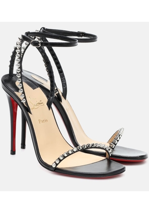 Christian Louboutin So Me embellished leather sandals