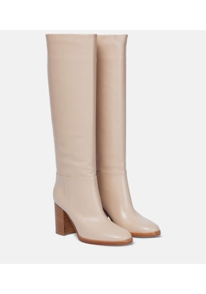 Gianvito Rossi Santiago leather knee-high boots