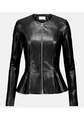 The Row Anasta leather jacket