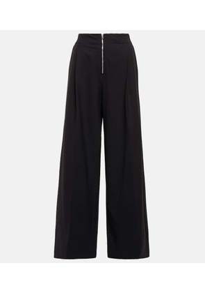 Proenza Schouler High-rise wide-leg wool-blend pants