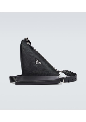 Prada Triangle Saffiano leather shoulder bag
