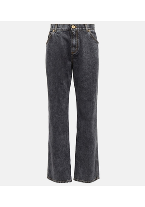 Balmain High-rise straight jeans