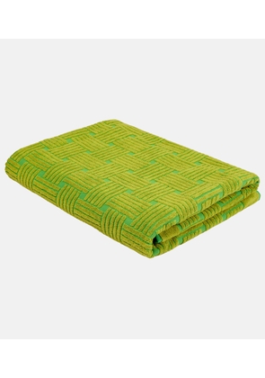 Bottega Veneta Intreccio-pattern cotton towel
