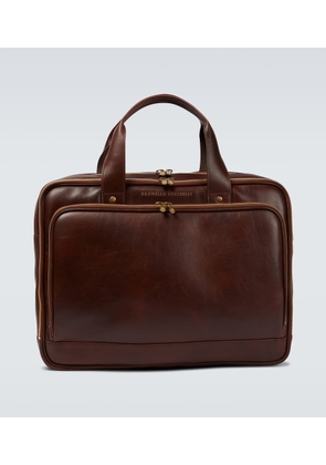 Brunello Cucinelli Leather briefcase