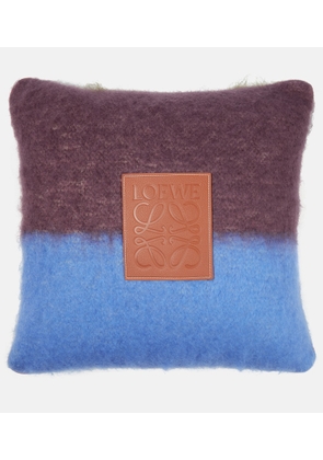 Loewe Mohair and wool-blend cushion