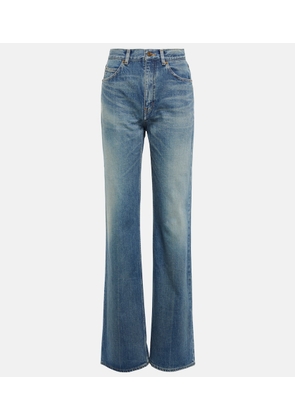 Saint Laurent High-rise flared jeans