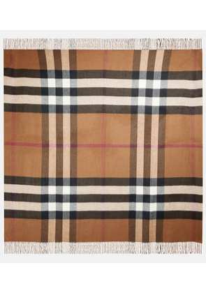 Burberry Vintage check cashmere blanket