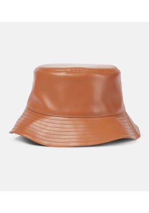 Loewe Anagram leather bucket hat