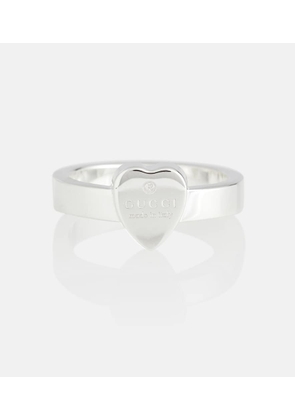 Gucci Heart-detail sterling silver ring