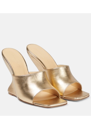Magda Butrym Inverted Wedge leather mules