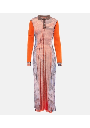 Y/Project x Jean Paul Gaultier Trompe L'Oeil maxi dress
