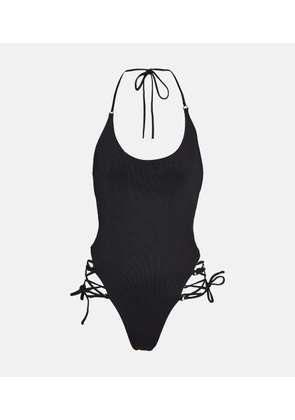 The Attico Halterneck swimsuit