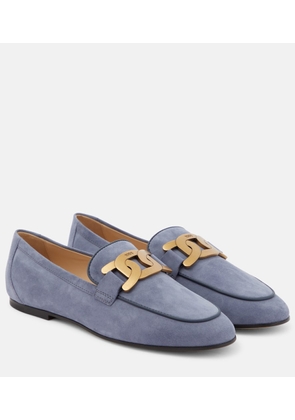 Tod's Kate suede loafers