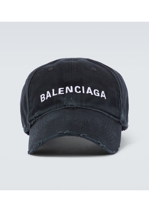Balenciaga Logo cotton baseball cap