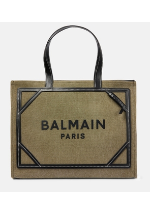 Balmain B-Army 42 canvas tote bag