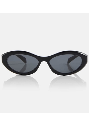 Prada Symbole oval sunglasses
