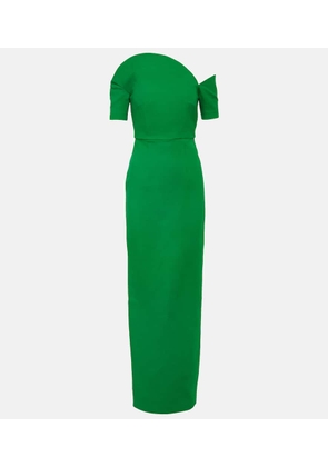 Roland Mouret Wool and silk gown