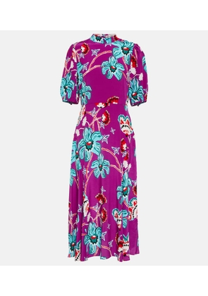 Diane von Furstenberg Nella floral midi dress