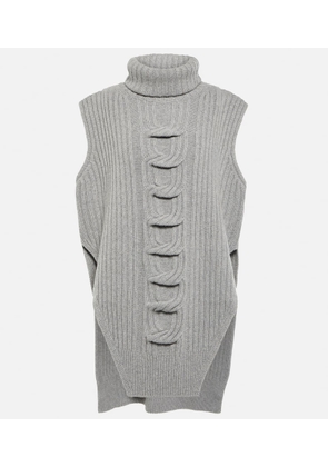 Stella McCartney Cashmere-blend turtleneck sweater