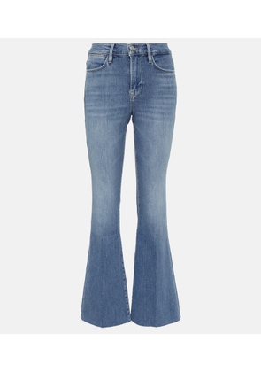 Frame Le Easy Flare Raw Fray flared jeans