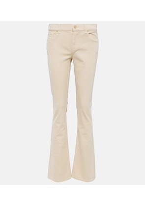 7 For All Mankind Mid-rise flared jeans
