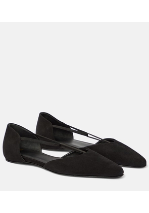 Toteme T-strap leather flats