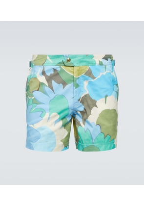 Tom Ford Floral swim trunks