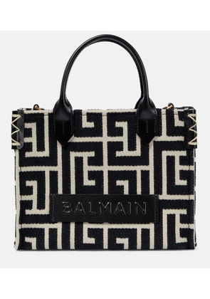 Balmain B-Army Small jacquard tote bag