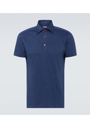 Kiton Cotton-blend polo shirt