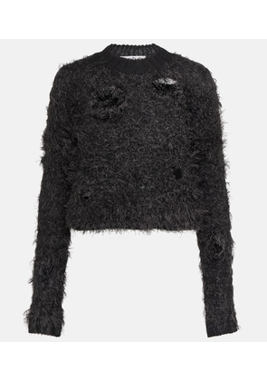 Acne Studios Cutout wool-blend sweater