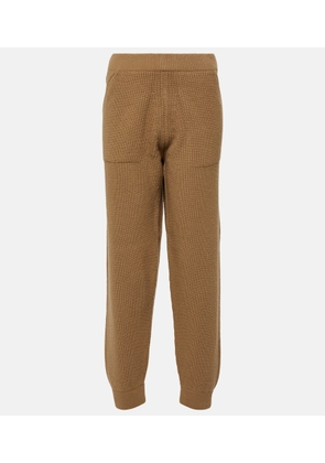 Moncler Wool and cashmere-blend sweatpants