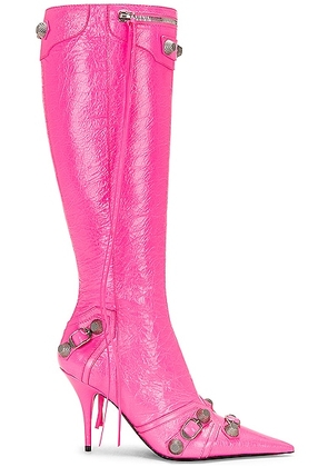Balenciaga Cagole Boot in Fluo Pink - Pink. Size 36 (also in 36.5).
