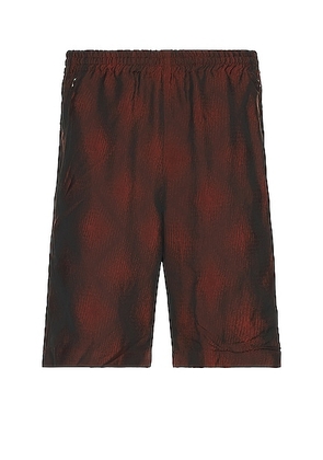 Needles Basketball Shorts in Brick - Brick. Size L (also in XL).