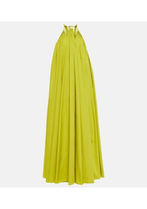 Oscar de la Renta Halterneck cotton gown