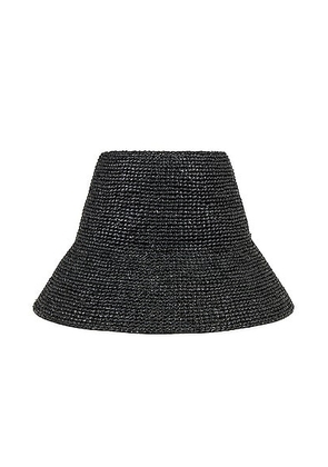 Janessa Leone Felix Bucket Hat in Black - Black. Size L (also in M, S).