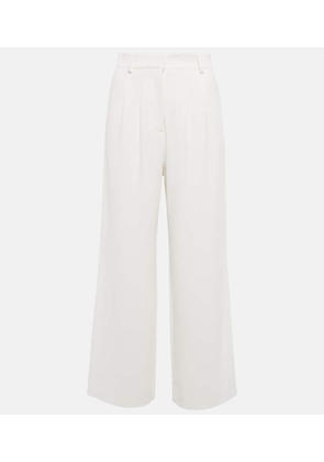 Etro Pleated high-rise cropped pants