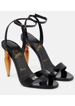 Christian Louboutin Lipqueen 100 patent leather sandals