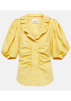 Isabel Marant Catalia silk and cotton blouse