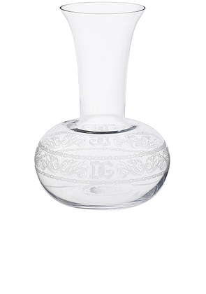 Dolce & Gabbana Casa Carretto Wine Decanter in Crystal - White. Size all.
