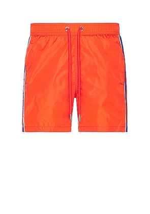 Moncler Swimwear in Orange - Red. Size L (also in M, S, XL).