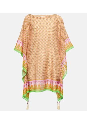 Tory Burch Cotton and silk beach cover-up