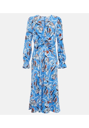 Diane von Furstenberg Anaba printed crêpe midi dress